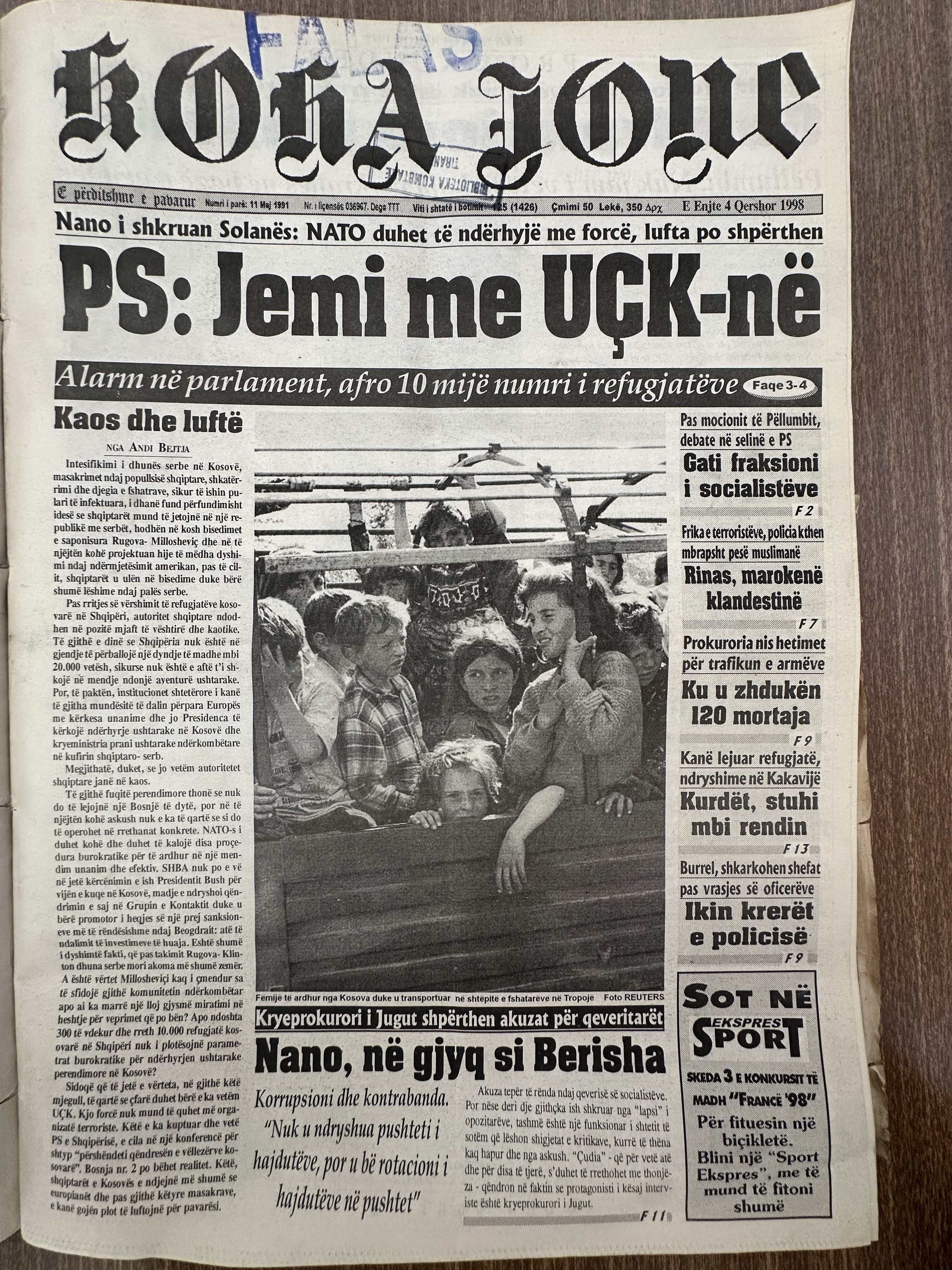 Koha Jonë 1998-06-04